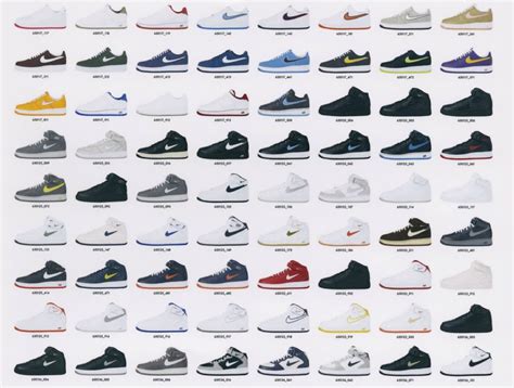 nike air force alle kleuren|Alle Nike Air Force .